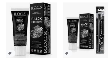 R.O.C.S. Black Edition Beyazlatıcı Diş Macunu