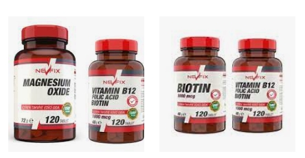 Nevfix Vitamin B12 B12 Vitaminleri